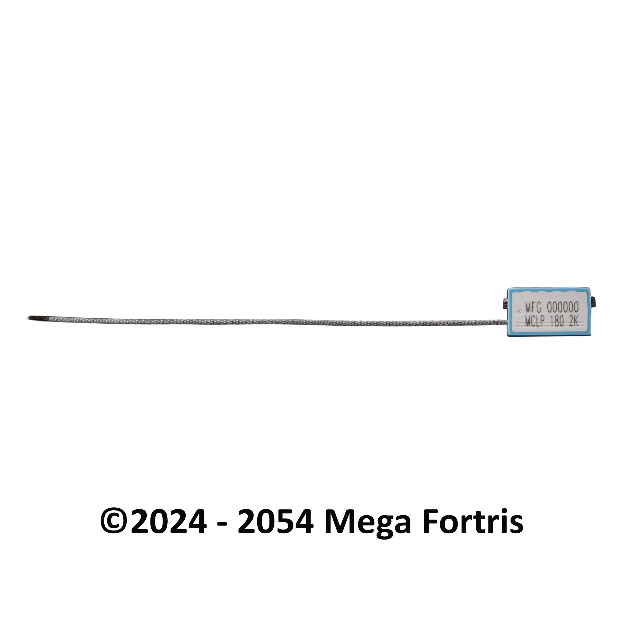 Mini Cable Lock Premium 2K Seal, Security Seals, Pull Tight Seals, Storage Box Seals, Container Seals