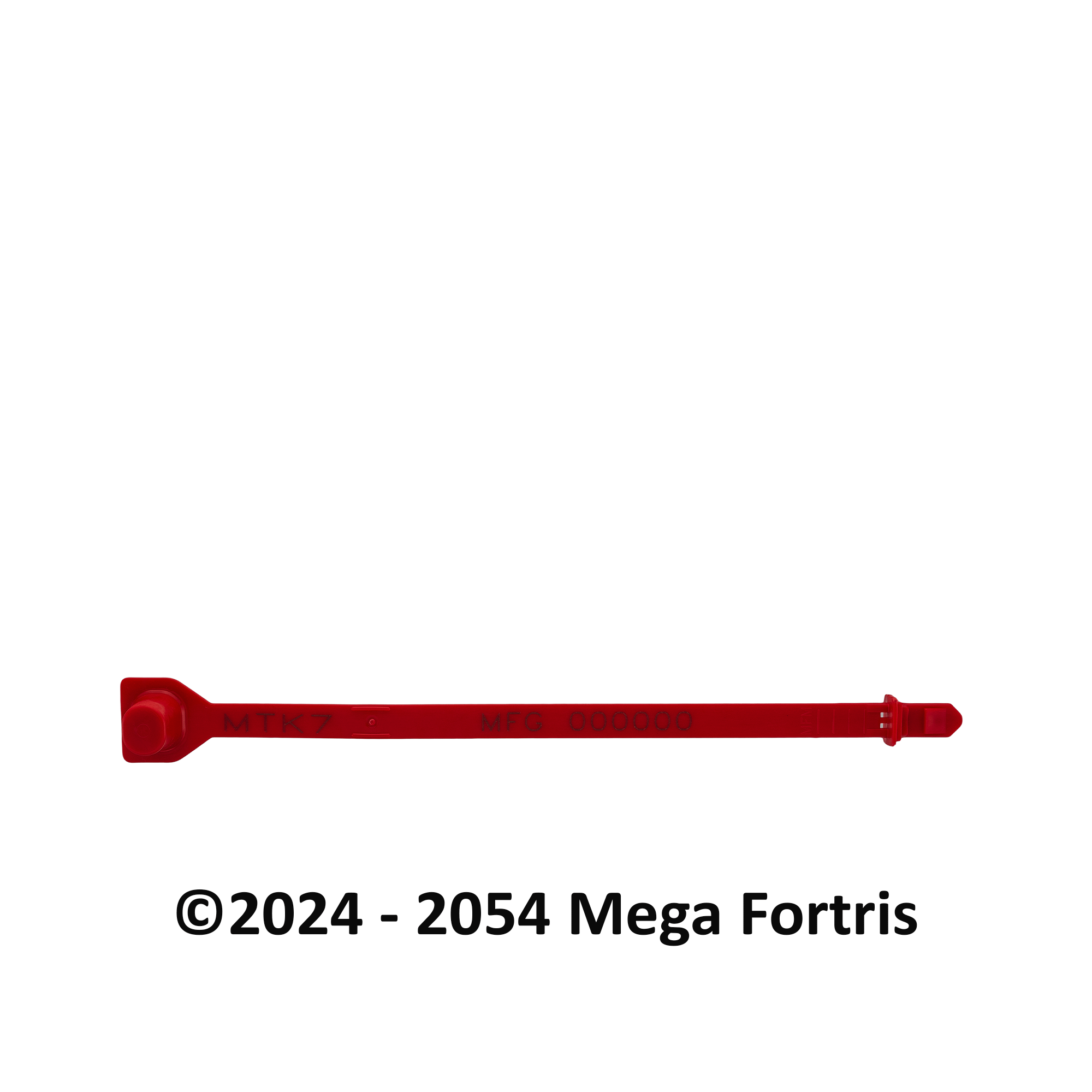 Mega Truck Seal without Flap, Indicative Seals, Fixed Length Seals, Container Seals, Truck Seals